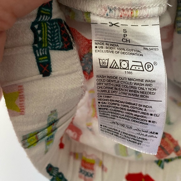 Old Navy Ugly Sweater Flannel Sleepwear Bottoms Women’s size S - Picture 8 of 8